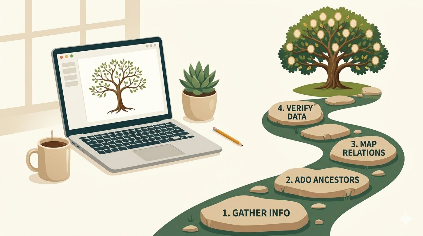 Diseñar árbol genealógico